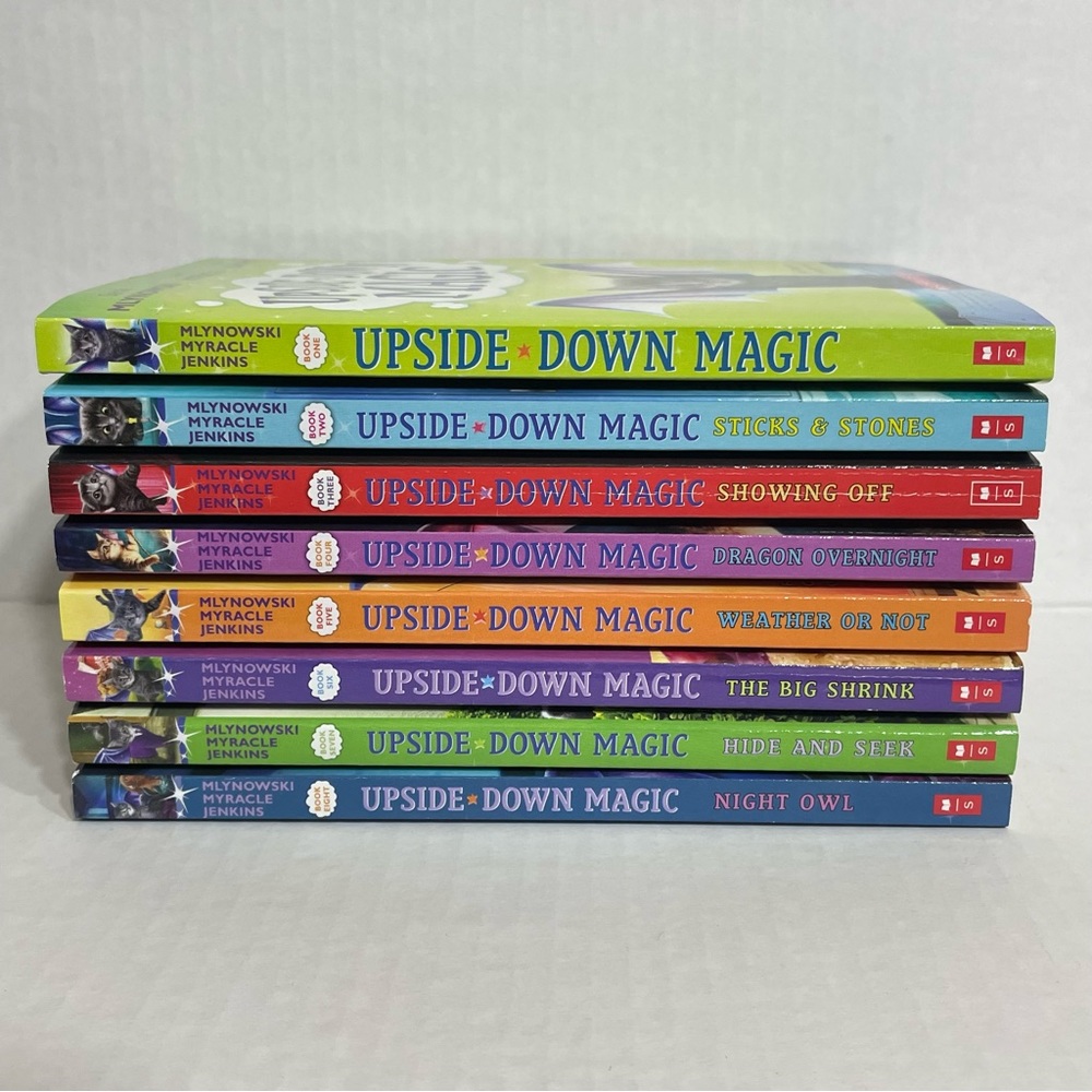 Upside-Down Magic book series #1-8 complete set